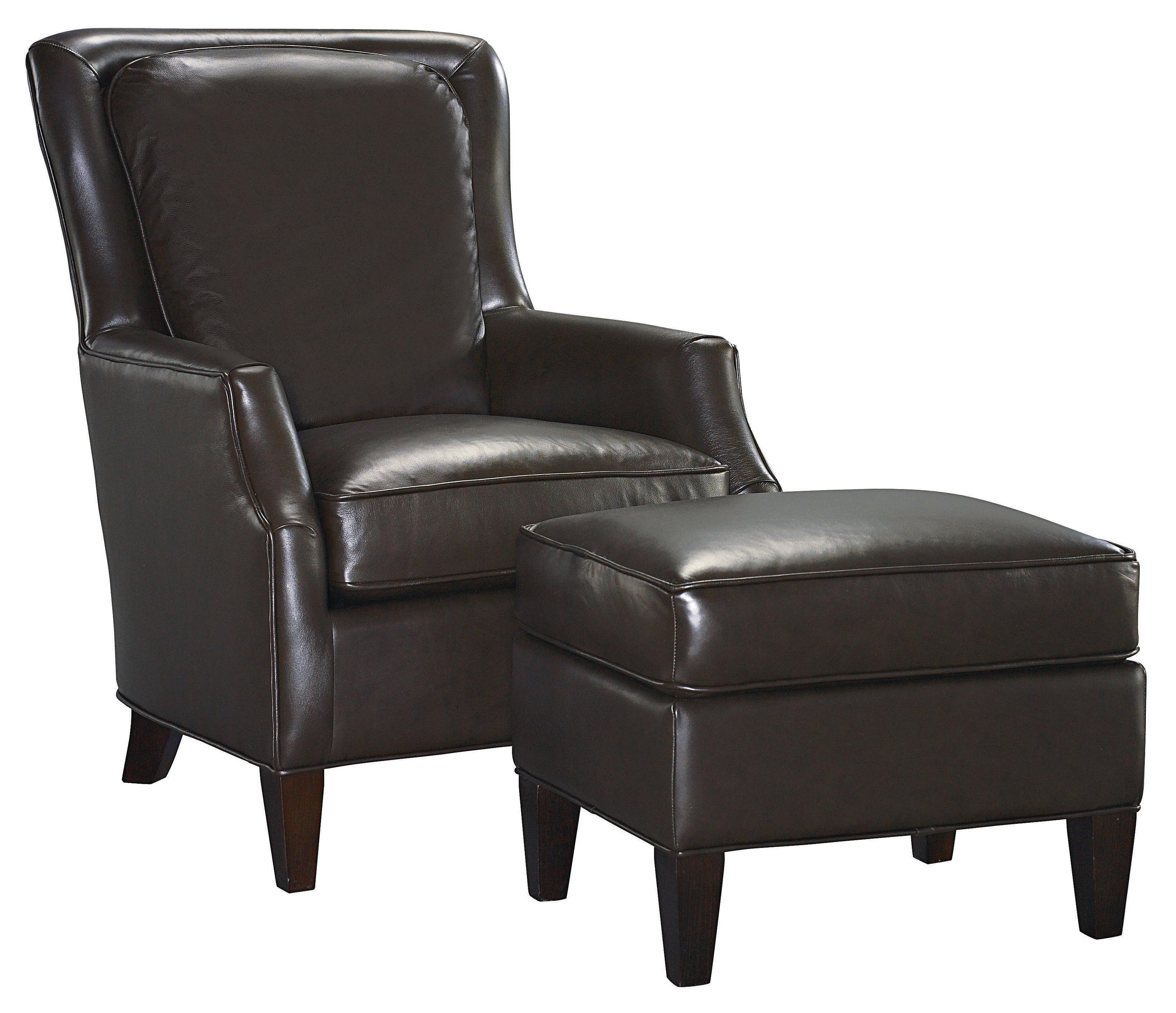 Bassett Kent Transitional Den Room Accent Chair Wayside Furniture